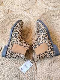 Botine animal print noi, 40