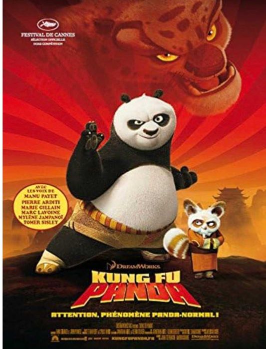 DVD Кунг Фу Панда 1-3