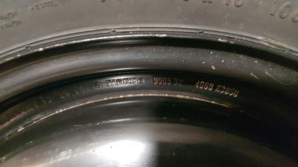 резервна гума патерица 145/70/17 5x114.3 17цола мазда, хонда и др.