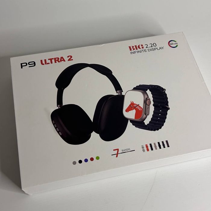 Смарт-часы P9 Ultra 2 — 49 мм, новые, высокое качество