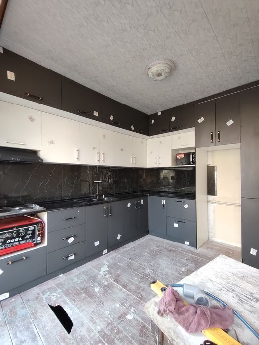 кухилный мебель жойизга мослаб ясаб урнатиб берамиз