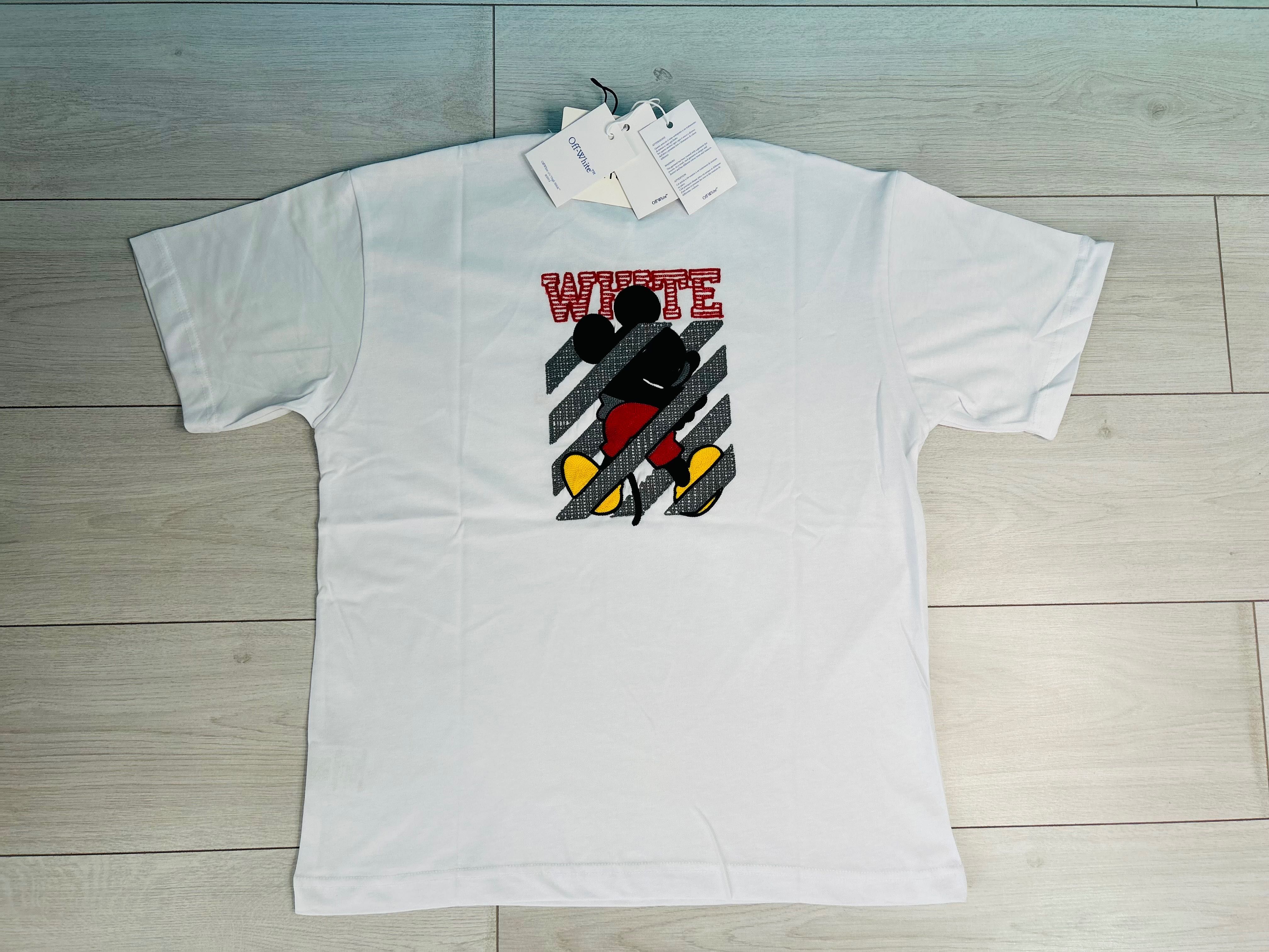 Tricou off white Micky mouse New collection 2024