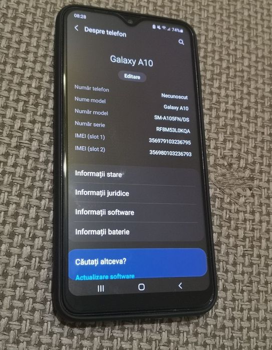 Samsung a10 .nu trimit si nu schimb .pret fixx