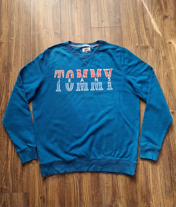 Страхотнен мъжки суитчър TOMMY HILFIGER размер  2XL