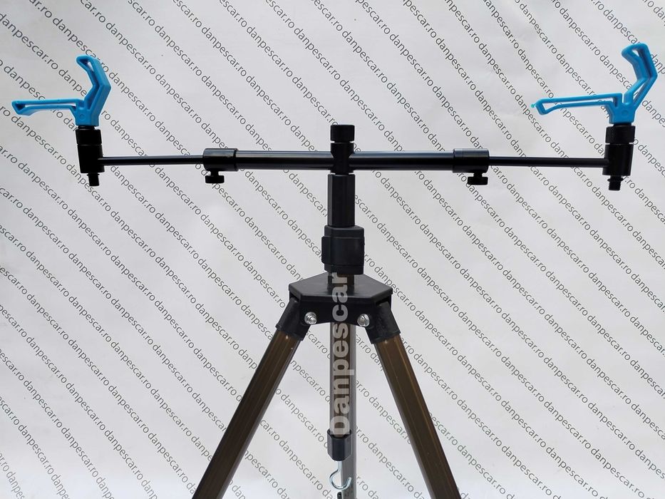 Trepied Suport Feeder cu Buzz Bar reglabil si 2 suporti feeder