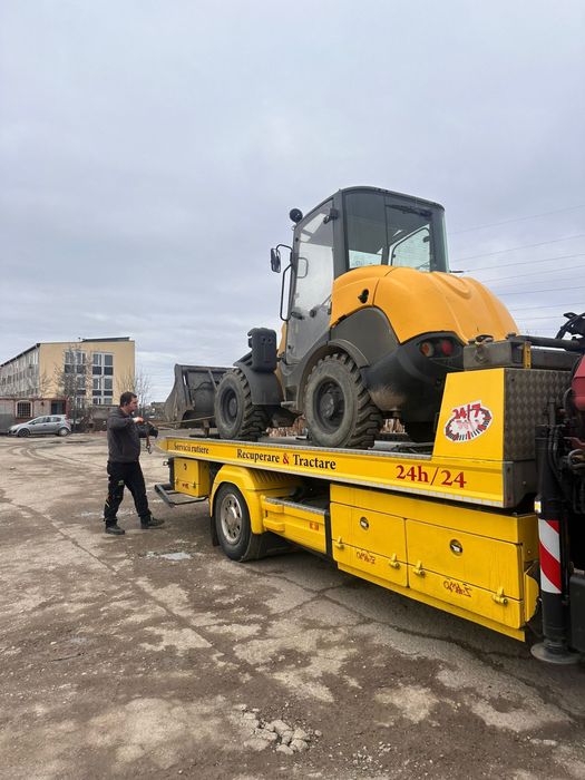 Buldoexcavator cu picon, Demolari, Evacuari moloz