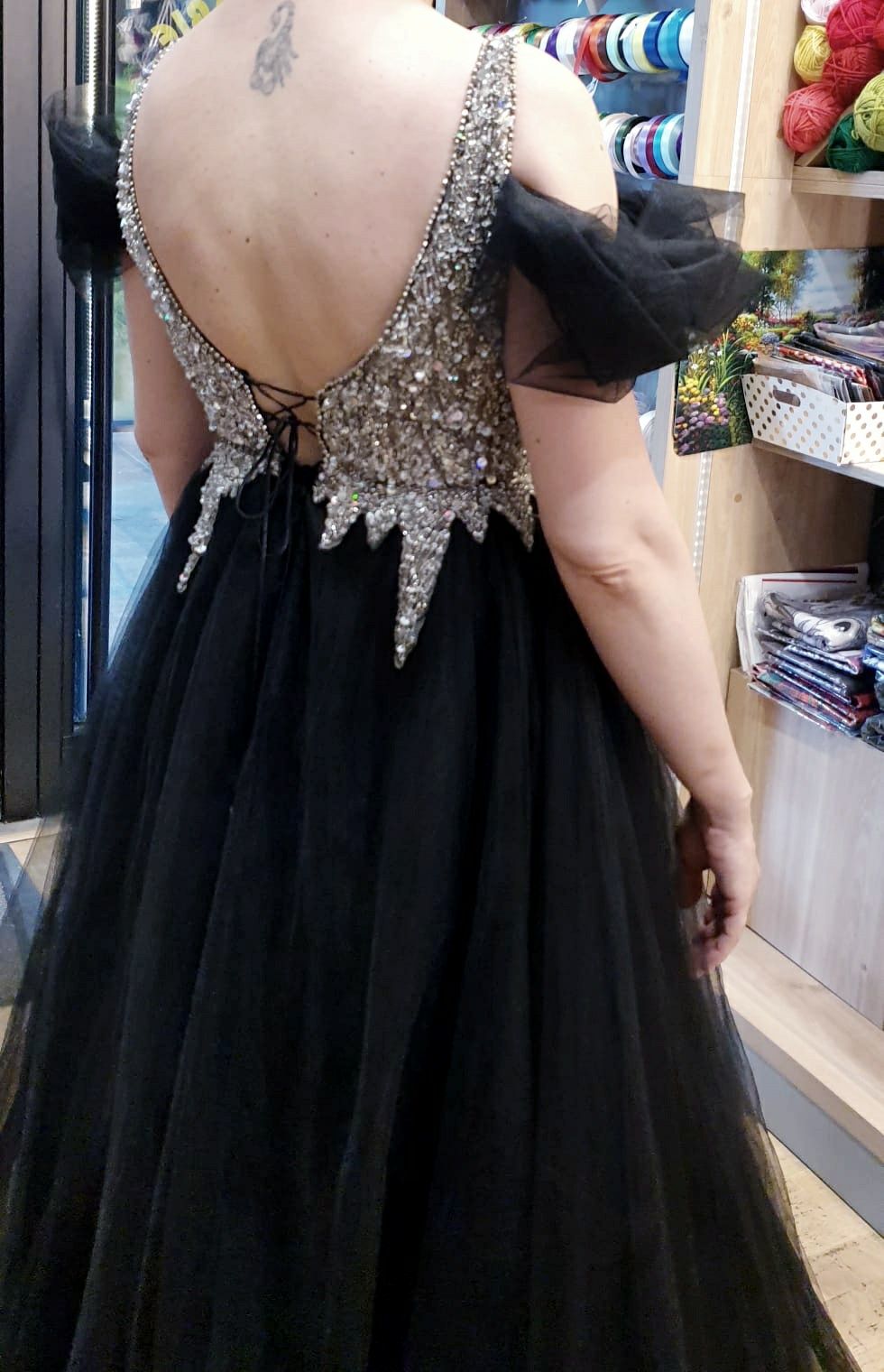 Rochie ocazie realizata la comanda - manual
