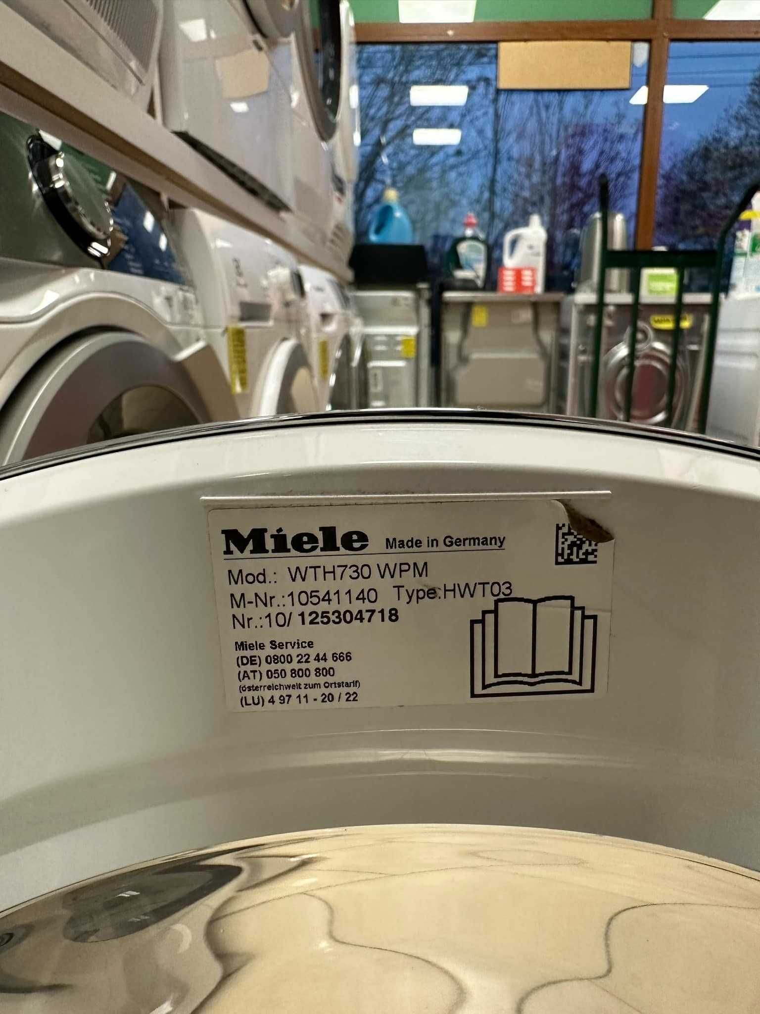 Пералня със сушилня Miele WTH730 WPM Изпиране 7 кг/Сушене 4 кг
