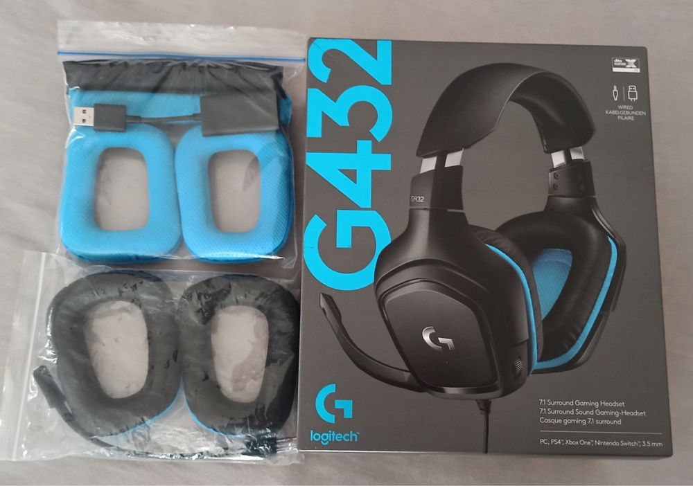 Слушалки Logitech G432