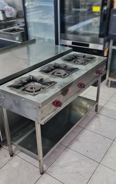 Профессиональная турецкая плита на 3 комфорки