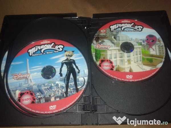 Miraculous - Buburuza si Motan Noir 8 dvd dublat romana