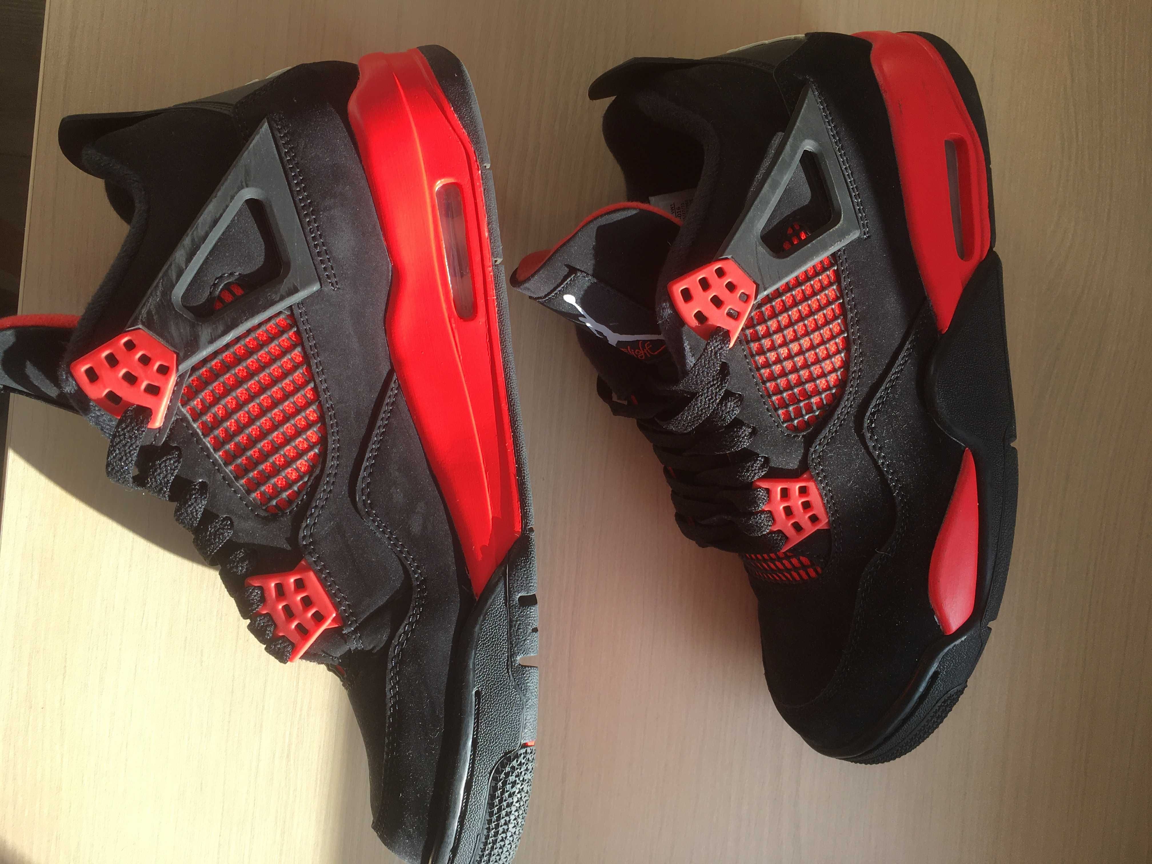 обувки Air Jordan 4 Retro – ОРИГИНАЛНИ, черни, размер 42
