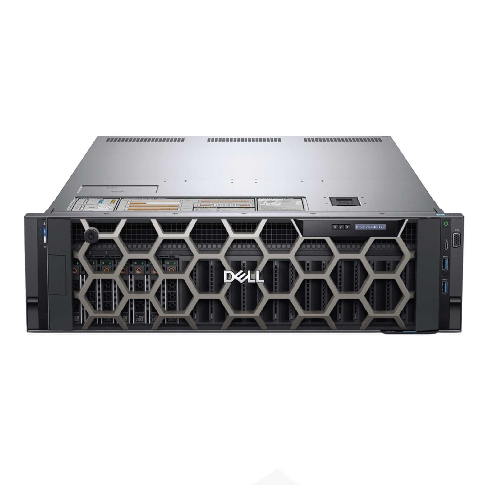 Dell PowerEdge R940 3U 8x 2.5" (SFF) 4X24 core 16X64RAM 3 ani garantie