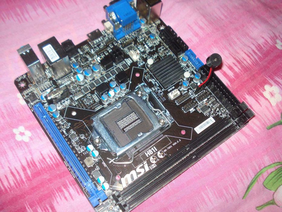 placa baza calculator mini itx msi h81i soket 1150 usb 3.0 hdmi optic