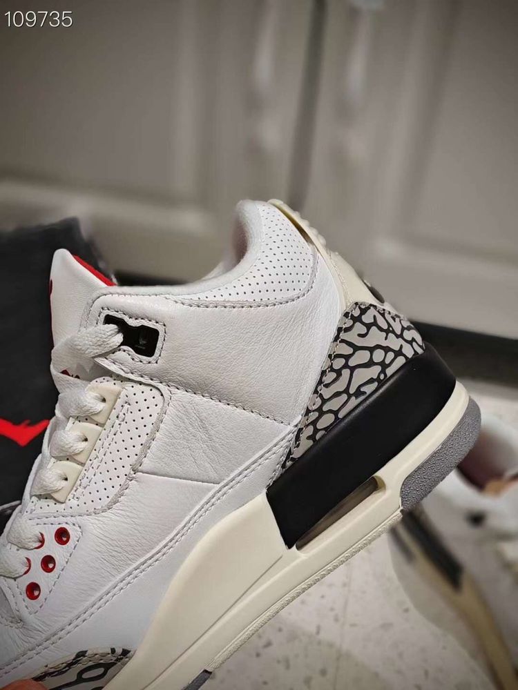 Air Jordan 3 Retro White Cement Reimagined Black Kanye West