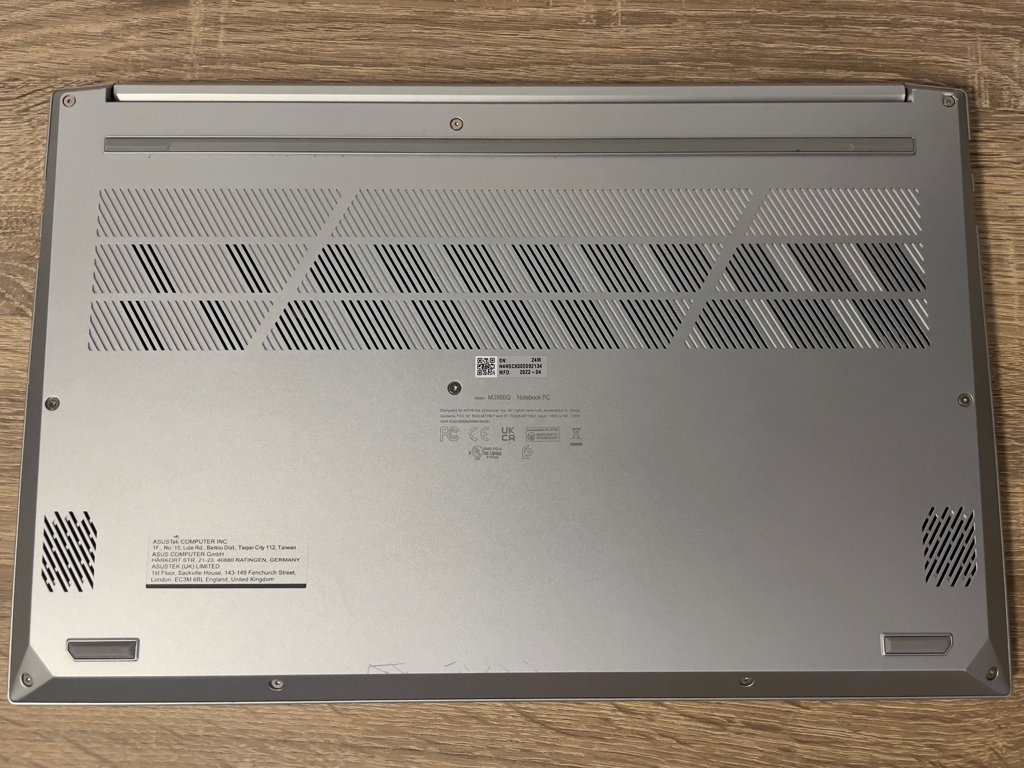 ASUS Vivobook Pro 15 OLED Ryzen 9 5900HX RTX 3050 SSD 512GB RAM 16GB