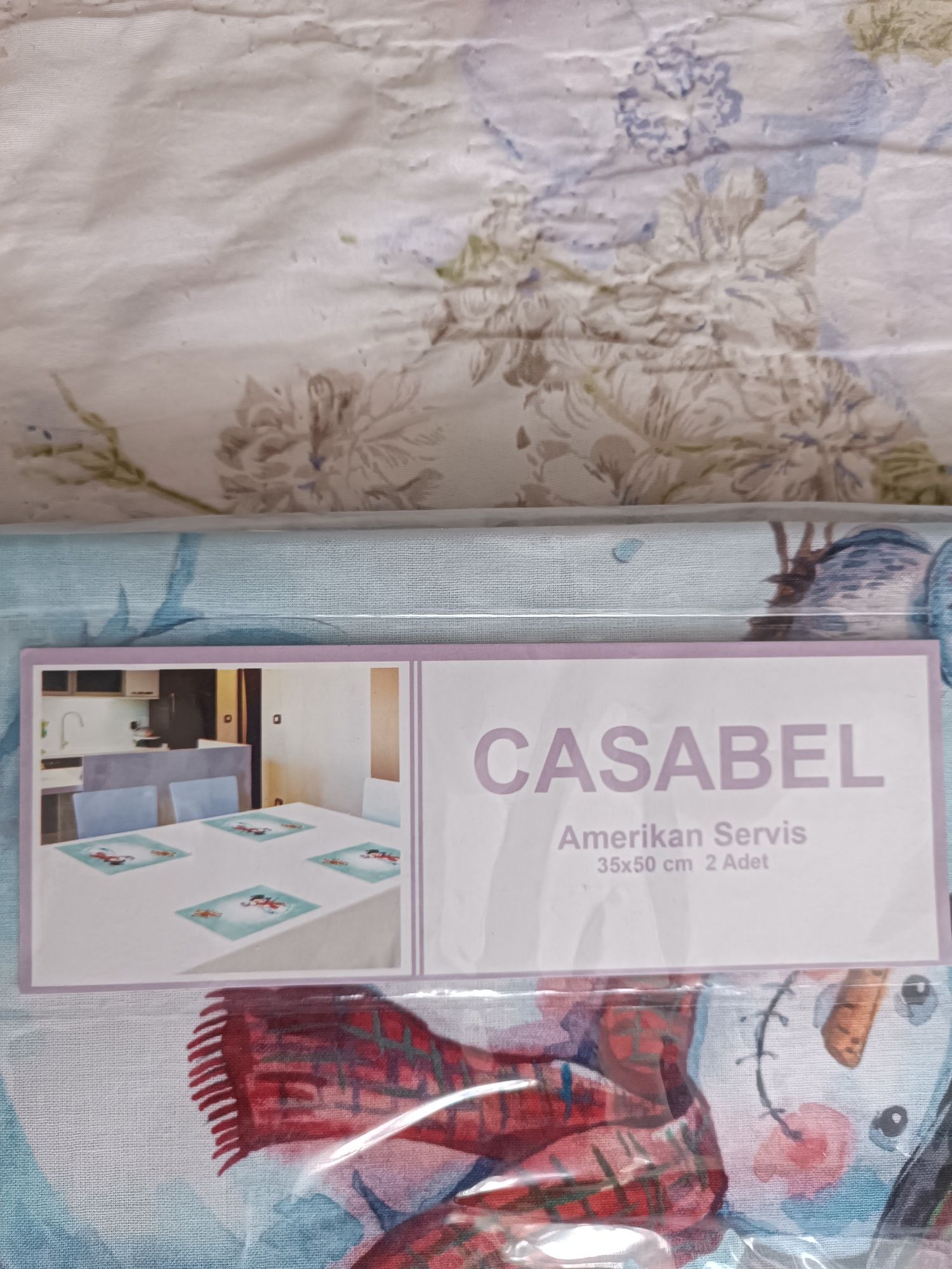 CASABEL Текстилни подложки за сервиране с новогодишен акцент