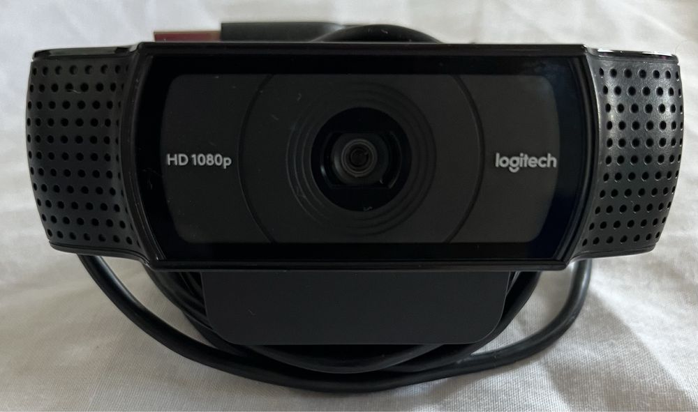 Camera Web LOGITECH HD Full HD 1080p, negru