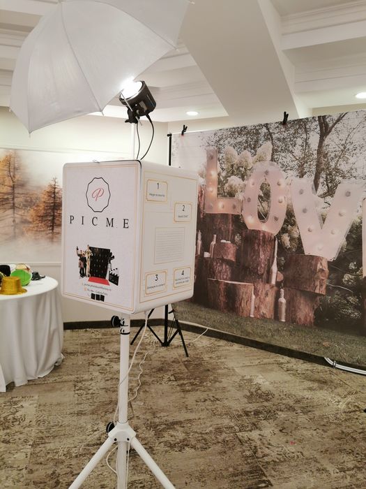 Cabina foto booth, foto evenimente, FUM Greu, Gheață carbonică