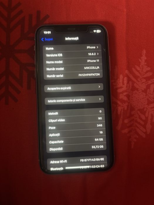 Iphone 11 ,baterie 100%