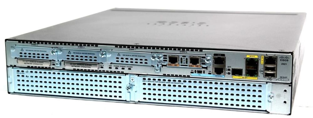 Cisco 2921 k9 машрутизатор роутер L3