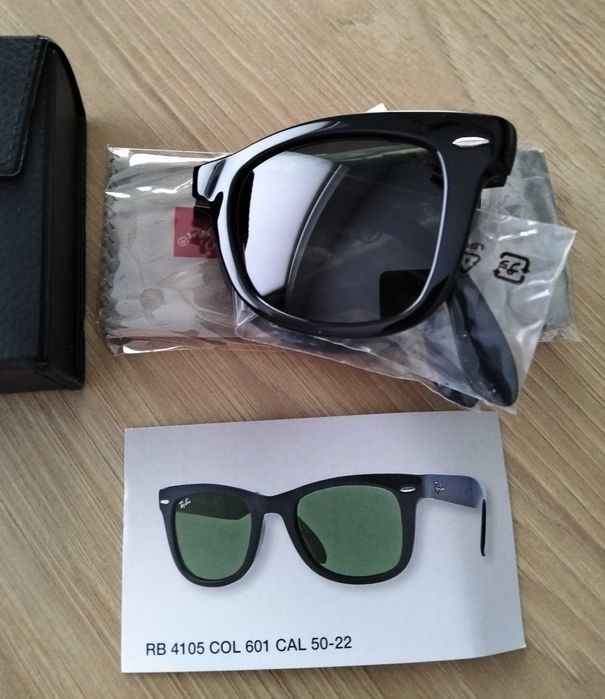 Ray-Ban RB4105 Folding Wayfarer – Originali, Noi, Italia
