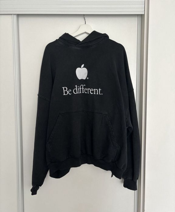Balenciaga Be Different Apple Худи