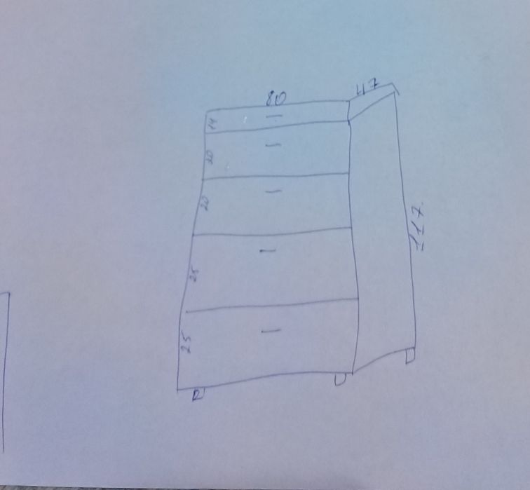 Продаю бу комод. Живу в мкр Атырау