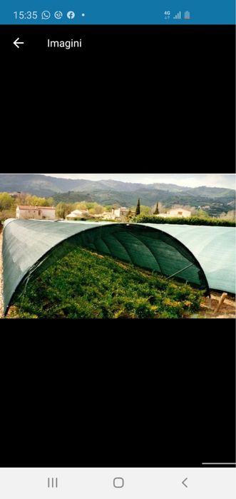 PLASA UMBRIRE : SOLARII 10x50m, 12x100m, 14x50m, 16x50m