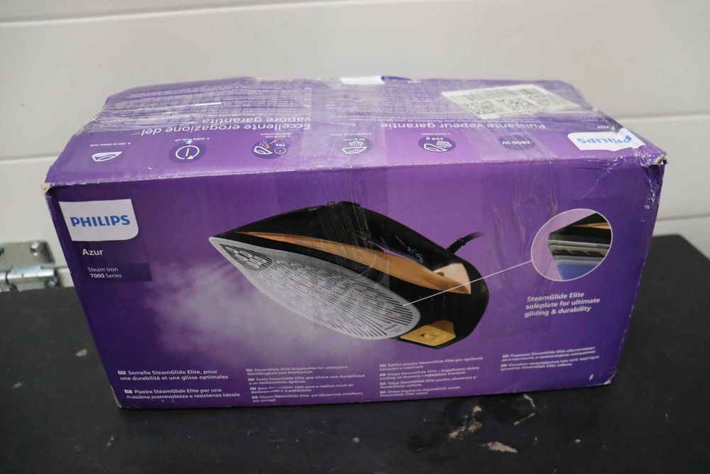 Парна ютия Philips Azur Séries 7000, 2800W, пара, 250г
