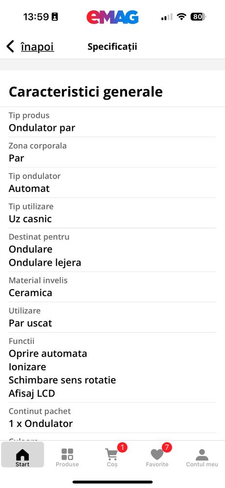 Ondulator BaByliss C1600E