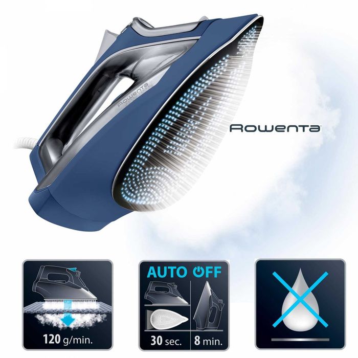 Fier de călcat cu abur Rowenta Effective +DX1636D1 /2400W Sigilat!