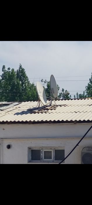 Параболическая антенна 3шт бар хар кайсысы 100ден