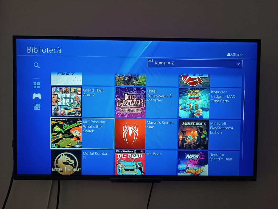 PlayStation 4 PS4 MODAT (Magazin cu Orice Joc Gratis) FIFA/GTA/NFS/MK