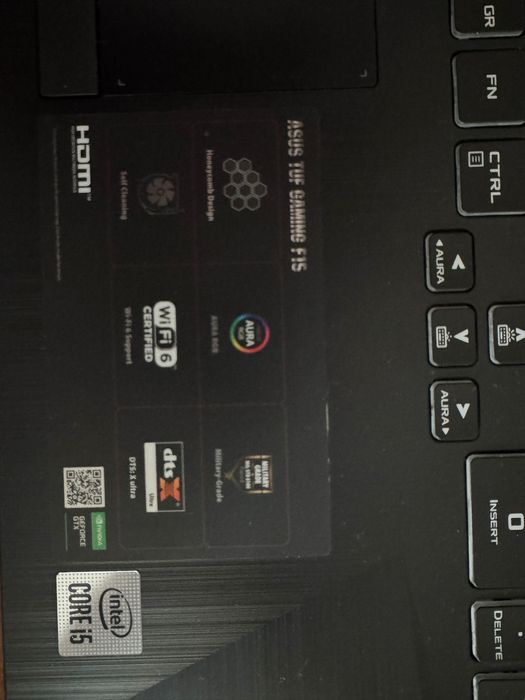 Laptop Gaming ASUS TUF F15  I5-10300H 144Hz 8GB 1TB SSD GTX 1650 4GB