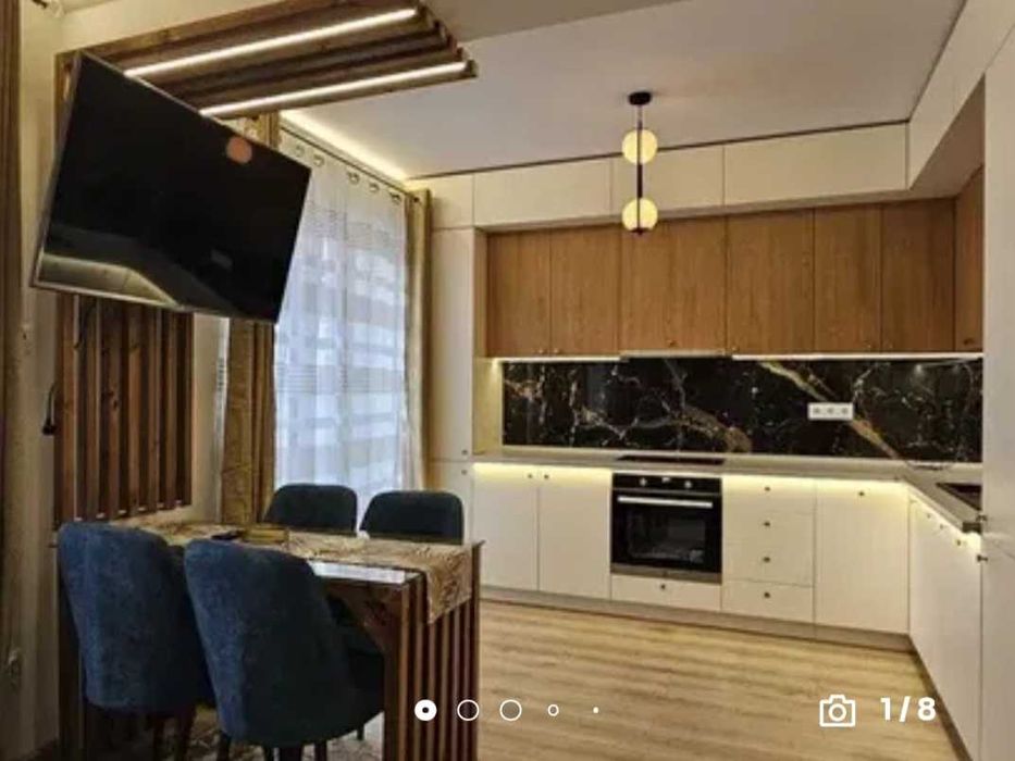Apartament 2 camere,ultrafinisat,mobilat,utilat la cheie,terasa 12mp.