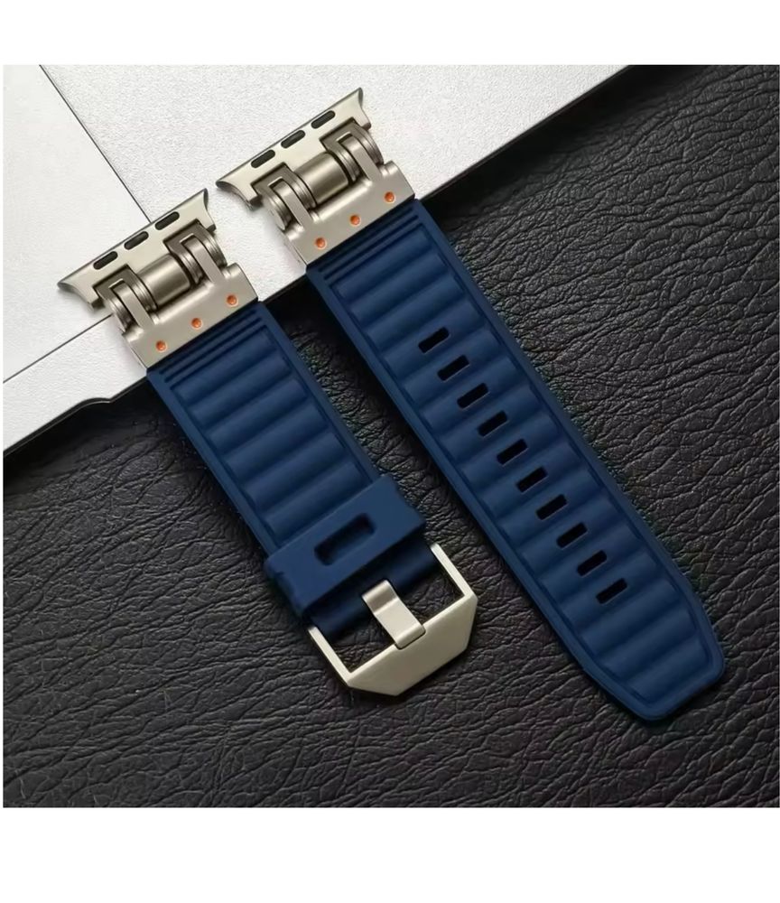Curea Husa Folie Soft TPU Titanium Ceas Apple Watch Orice Dimensiune