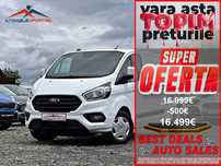 Ford Transit Custom GARANTIE 1 AN, 5 Servicii PREMIUM Incluse in Pret, Posib. LEASING/RATE