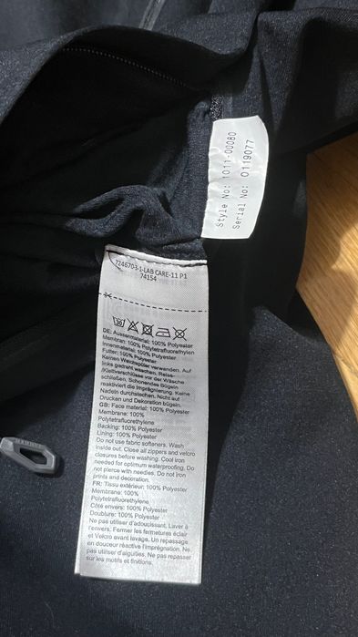Softshell Mammut goretex