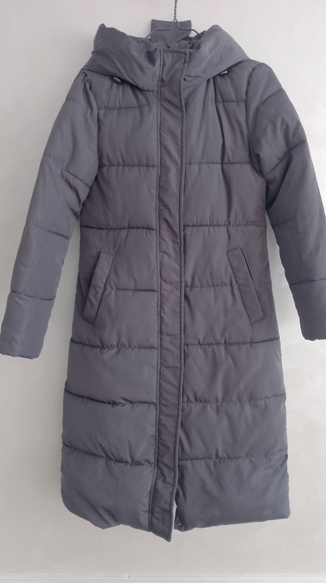ДЁШЕВО Отличное пальто пуховик до -30 зима Южная Корея куртка