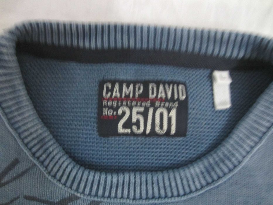 Pulover Camp David,masura L, 100% bumbac,stare foarte buna.