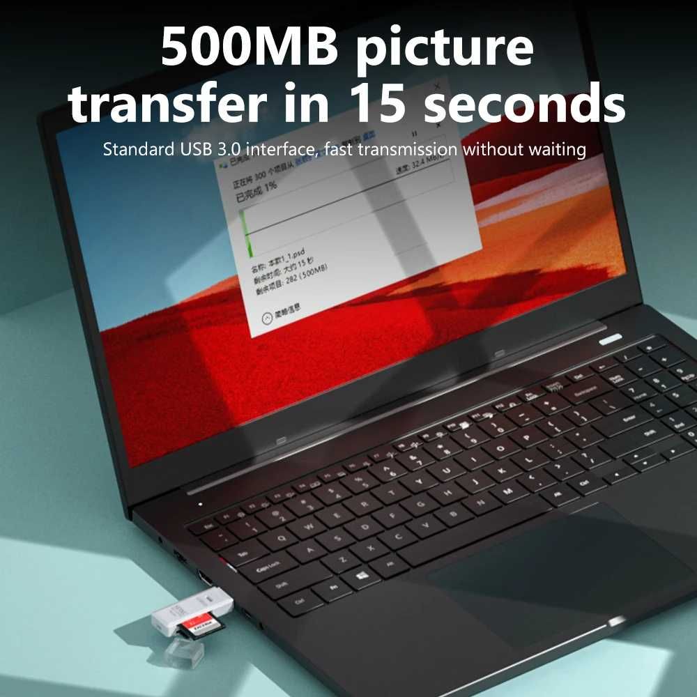 Картридер USB 3,0  SD TF ТОРГ