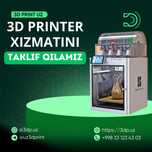 3D Printer Xizmati, 3D Printlash | Сервис 3D-принтеров, 3D-печать