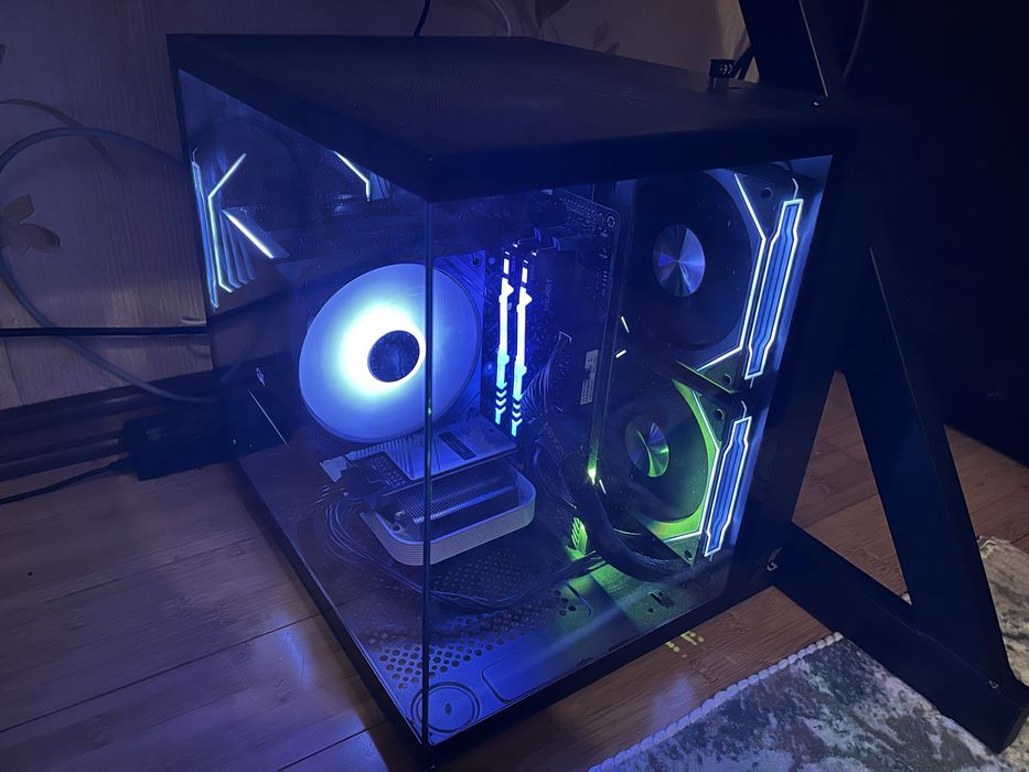 ТОП! Геймърски компютър RTX 3060ti R5 5600X