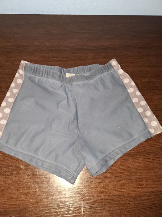 Șort de Baie/Plajă Buline Bleumarin | Căptușeală | Talie Elastică