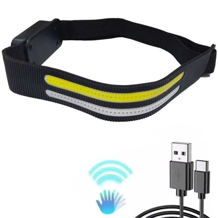 Фенер за глава със сензор за движение