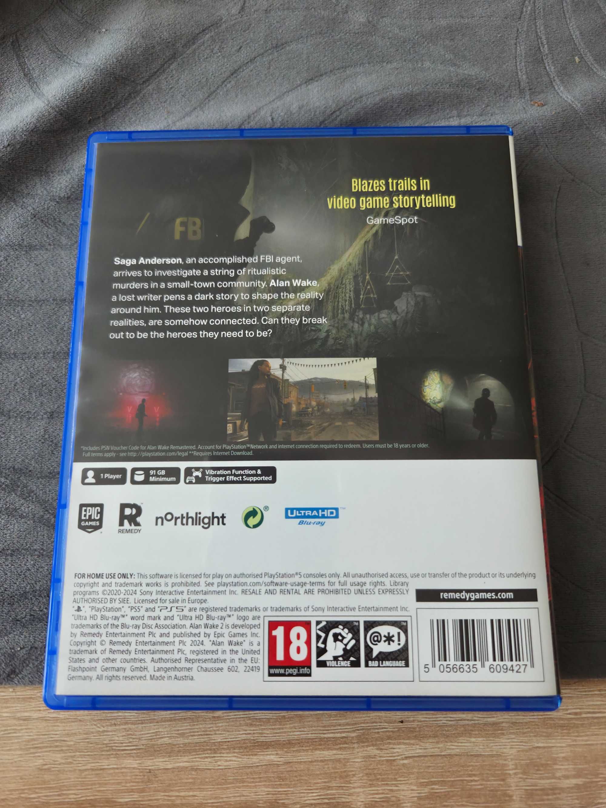 Alan wake 2 за Ps5