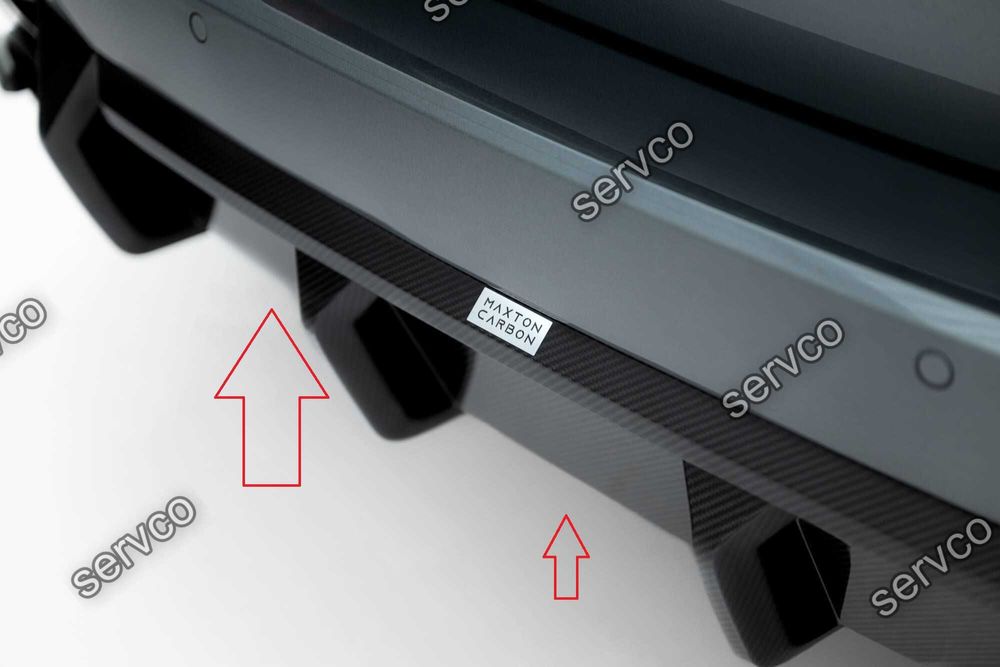 Difuzor bara spate Audi RS6 / RS7 C8 2019-2023 v26 - Maxton Carbon
