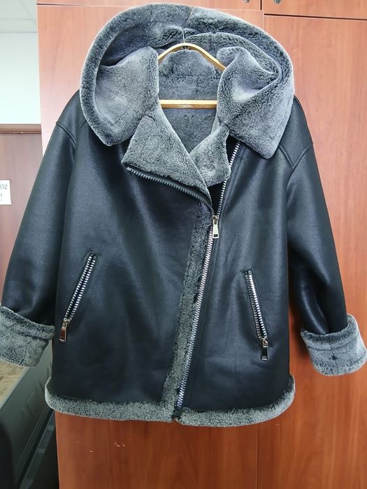 дубленка- авиатор