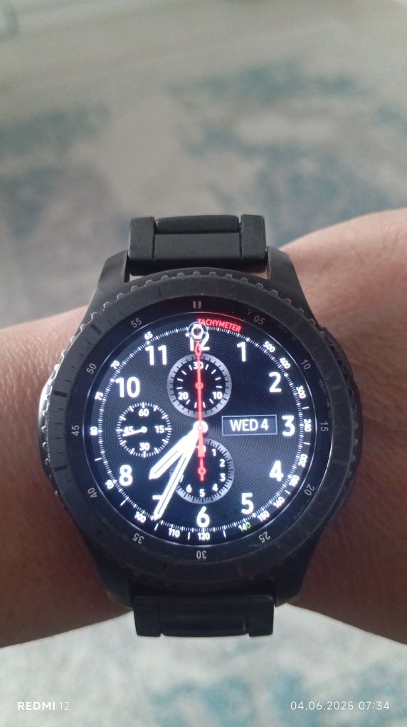 Смарт часы Samsung Gaer S3 Frontier